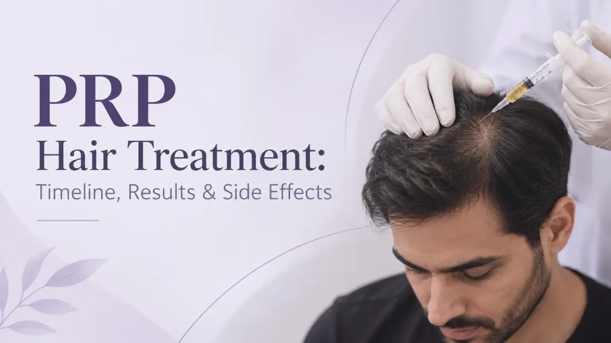 Prp Therapy Timeline and side effect cover