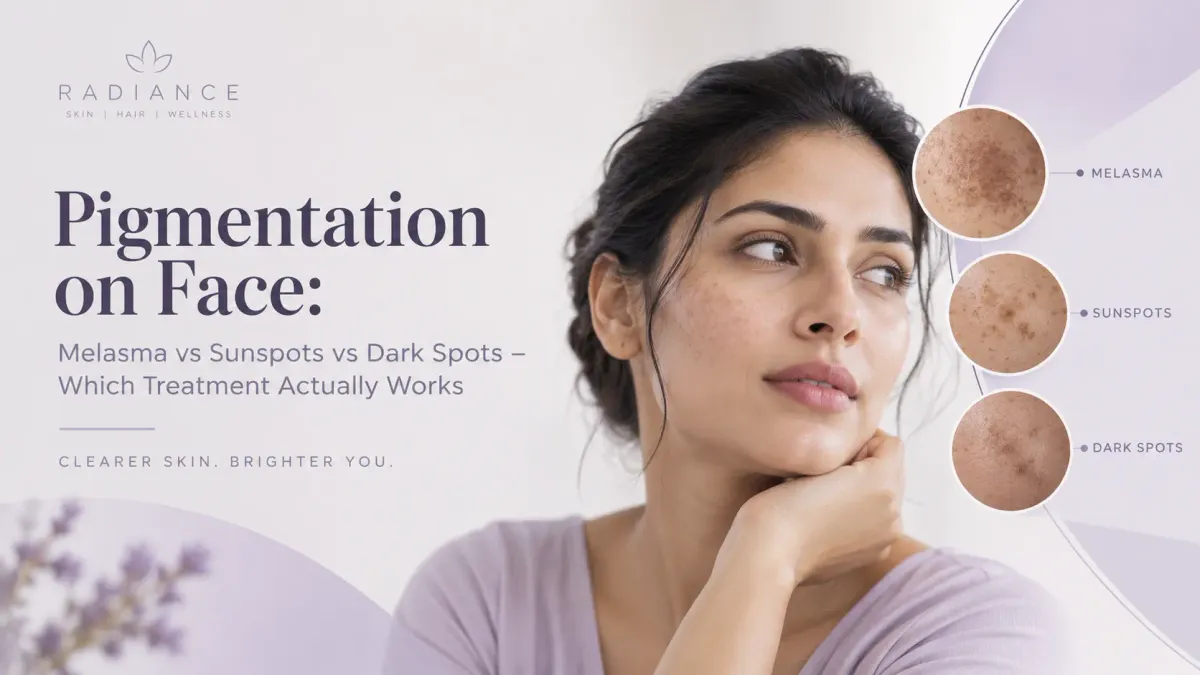 Pigmentation on Face: Melasma vs Sunspots vs Dark Spots - Which Treatment Actually Works